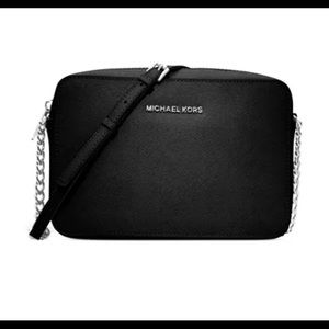 Jet Set East West Crossgrain Leather Crossbody